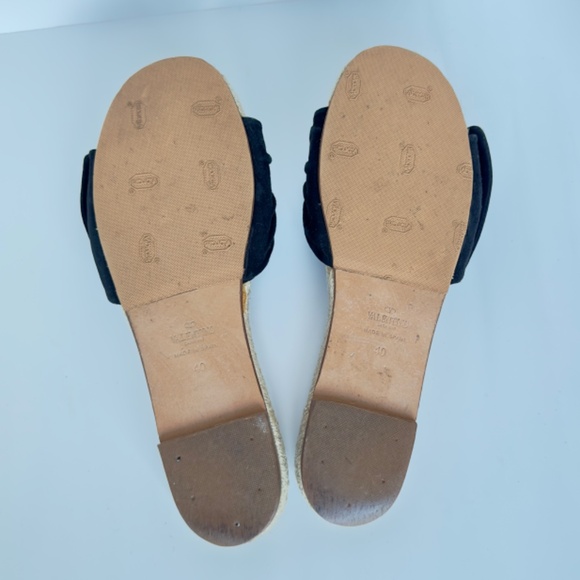 VALENTINO GARAVINI Women's Suede Slide Flat Sandals. IT40. - Picture 3 of 10